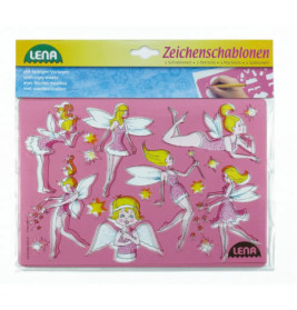 LENA® Zeichenschablone Prinz/Elfen