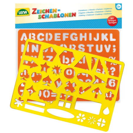 LENA® Zeichenschablone ABC/Zeichen