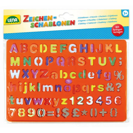 LENA® Zeichenschablone ABC/Zeichen