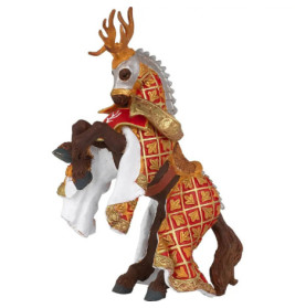 Papo 39912 Pferd des Waffenmeisters Hirsch