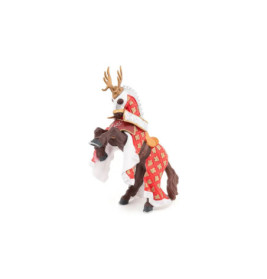 Papo 39912 Pferd des Waffenmeisters Hirsch