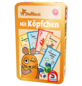 Schmidt Spiele Bring-mich-mit  Maus Mit Köpfchen Metalldose