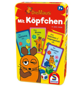 Schmidt Spiele Bring-mich-mit  Maus Mit Köpfchen Metalldose