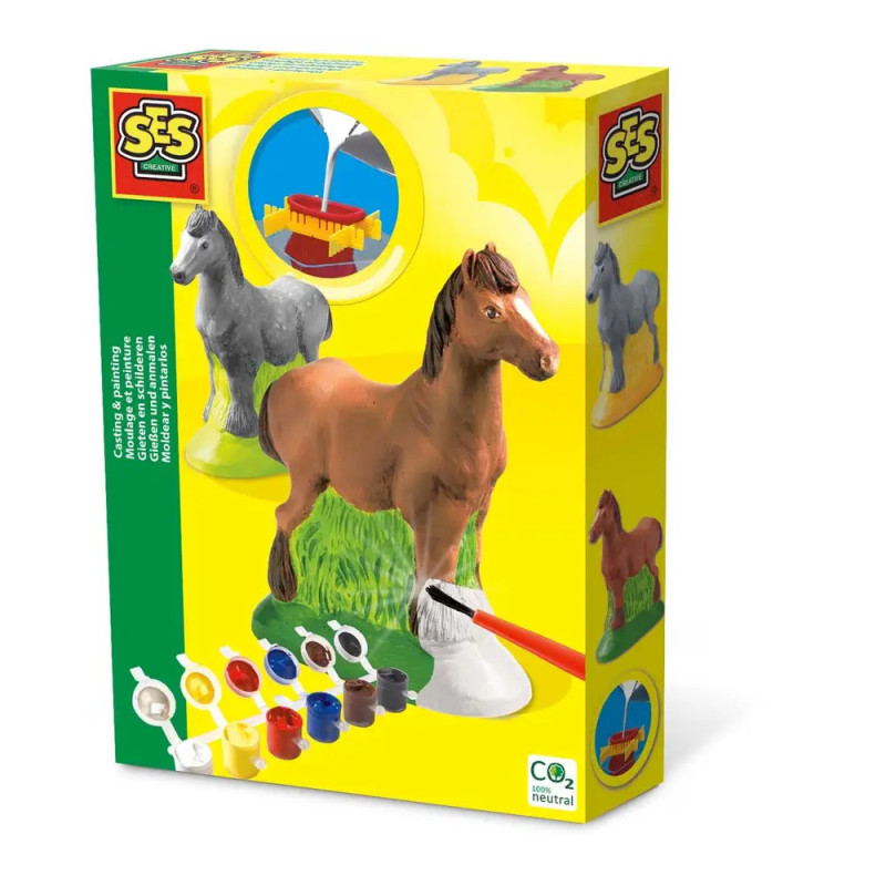 Figuren giessen Pferd