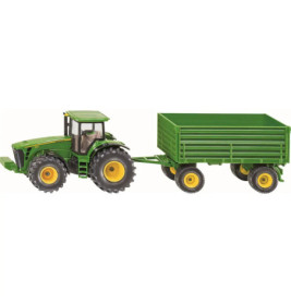 SIKU 1953 Traktor mit Anhänger 1:50