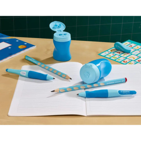 Ergonomic container sharpener STABILO® EASYsharpenerErgonomischer Dosenspitzer STABILO® EASYsharpener