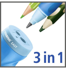 Ergonomic container sharpener STABILO® EASYsharpenerErgonomischer Dosenspitzer STABILO® EASYsharpener