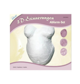 3D-Erinnerungen Gips-Abdruck