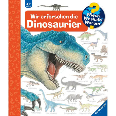 Ravenburger 32856 Wieso? Weshalb? Warum?, Band 55: Wir erforschen die Dinosaurier WWW-Standard (ab 01/06)