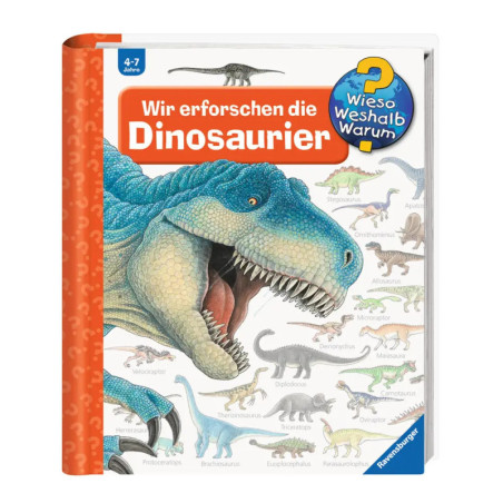 Ravenburger 32856 Wieso? Weshalb? Warum?, Band 55: Wir erforschen die Dinosaurier WWW-Standard (ab 01/06)