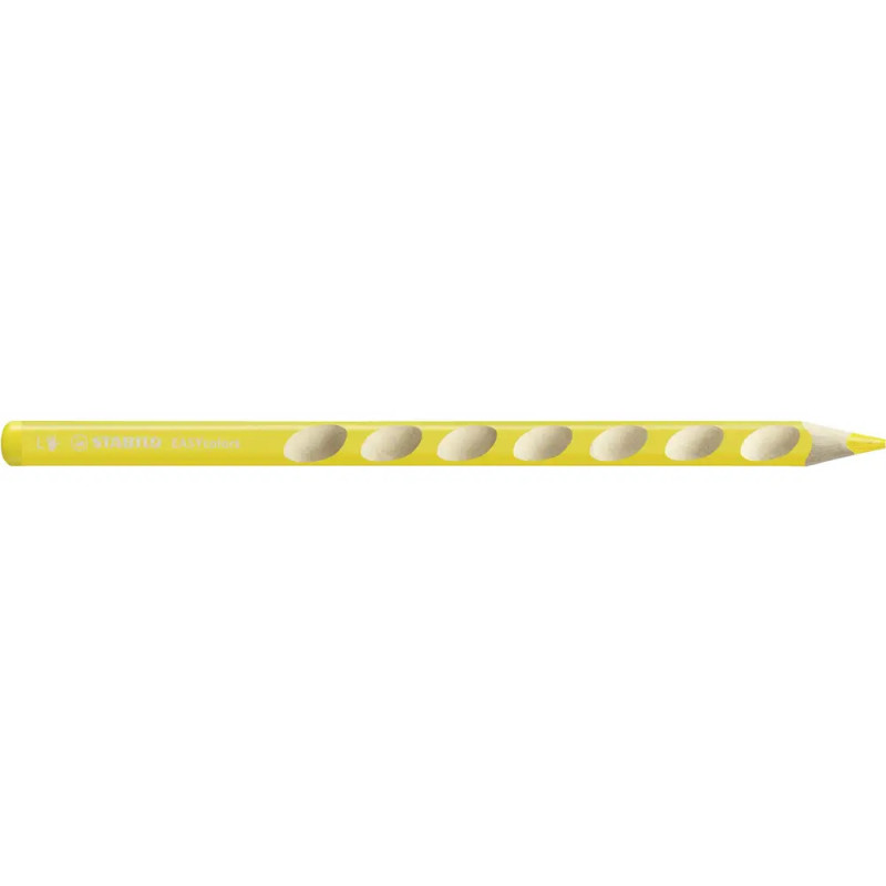 Ergonomischer Buntstift für Linkshänder - STABILO EASYcolors - 12er Pack mit Spitzer - mit 12 verschiedenen Farben