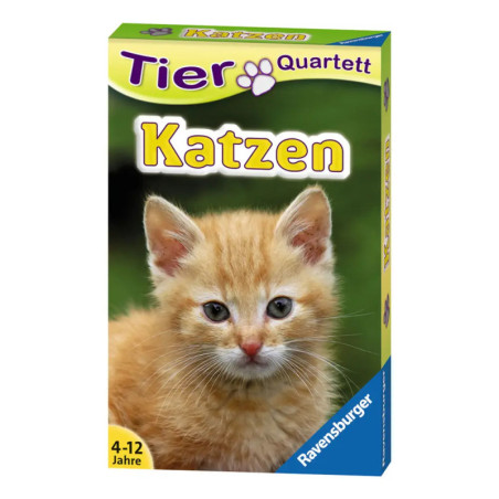 Ravenburger 20421 Katzen Tier-Quartette Tier-Quartette