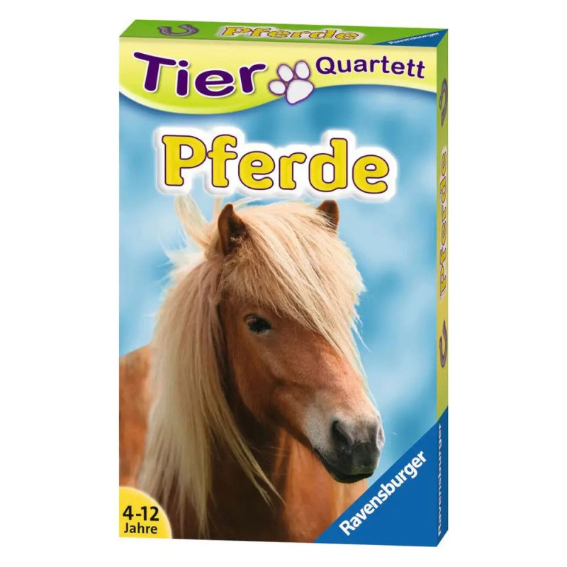 Ravenburger 20422 Pferde Tier-Quartette Tier-Quartette
