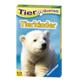 Ravenburger 20423 Tierkinder Tier-Quartette Tier-Quartette