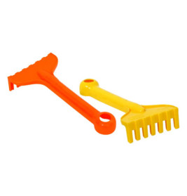 Schaufel & Rechen, 22 cm, Set sortiert