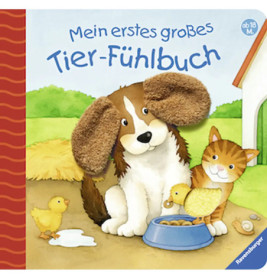 Ravenburger 43299 Mein erstes großes Tier-Fühlbuch Pappbilderbuch über 10 Euro