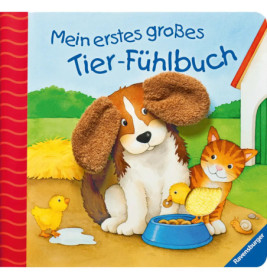 Ravenburger 43299 Mein erstes großes Tier-Fühlbuch Pappbilderbuch über 10 Euro