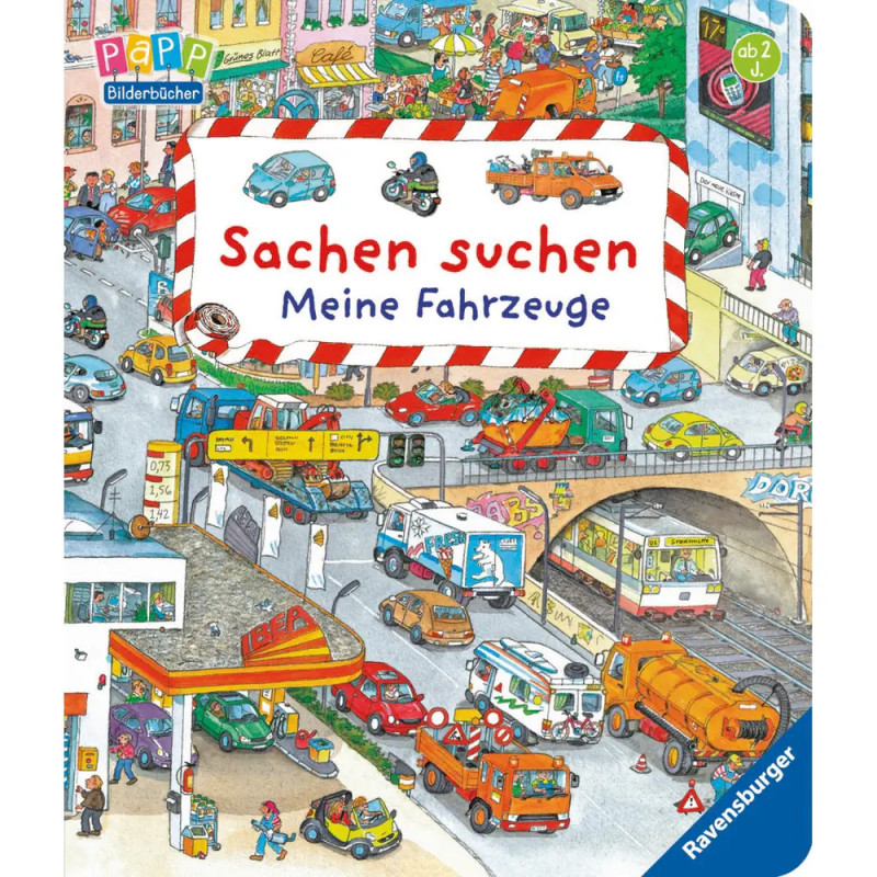 Ravenburger 43319 Sachen suchen: Meine Fahrzeuge Pappbilderbuch über 5 Euro