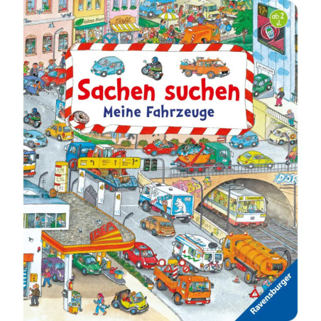 Ravenburger 43319 Sachen suchen: Meine Fahrzeuge Pappbilderbuch über 5 Euro