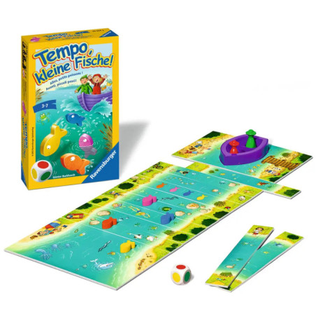 Ravenburger 23334 Tempo, kleine Fische! Mitbringspiele Mitbringspiele Ravenburger 23334 Tempo, kleine Fische! Mitbringspiele Mitbringspiele