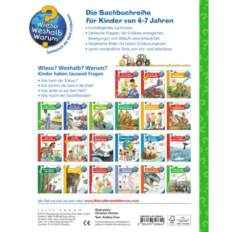 Ravenburger 32864 Wieso? Weshalb? Warum?, Band 57: Fahrzeuge auf dem Bauernhof WWW-Standard (ab 01/06)