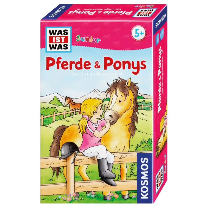 Kosmos WAS IST WAS Junior Pferde und Ponys Mitbringspiel
