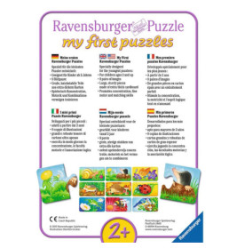 Ravensburger 073337 Puzzle Auf dem Bauernhof 2, 4, 6, 8 Teile