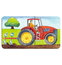 Ravensburger 073337 Puzzle Auf dem Bauernhof 2, 4, 6, 8 Teile