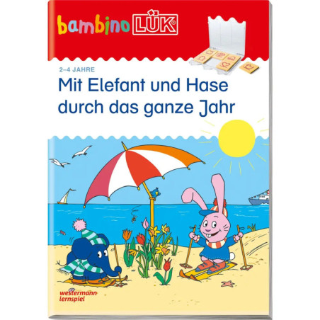 bambinoLÜK Mit Elefant und Hase durch das ganze, sortiert bambinoLÜK Mit Elefant und Hase durch das ganze, sortiert