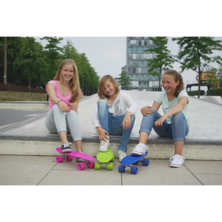 Hudora Skateboard Retro Sky Blue
