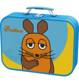 Schmidt Spiele Puzzle Die Maus im Metallkoffer 2 x 26 Teile, 2 x 48 Teile