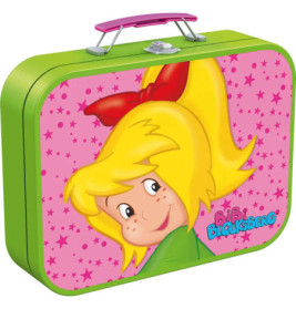 Schmidt Spiele Puzzle Bibi Blocksberg im Metallkoffer 2 x 60 Teile, 2 x 100 Teil