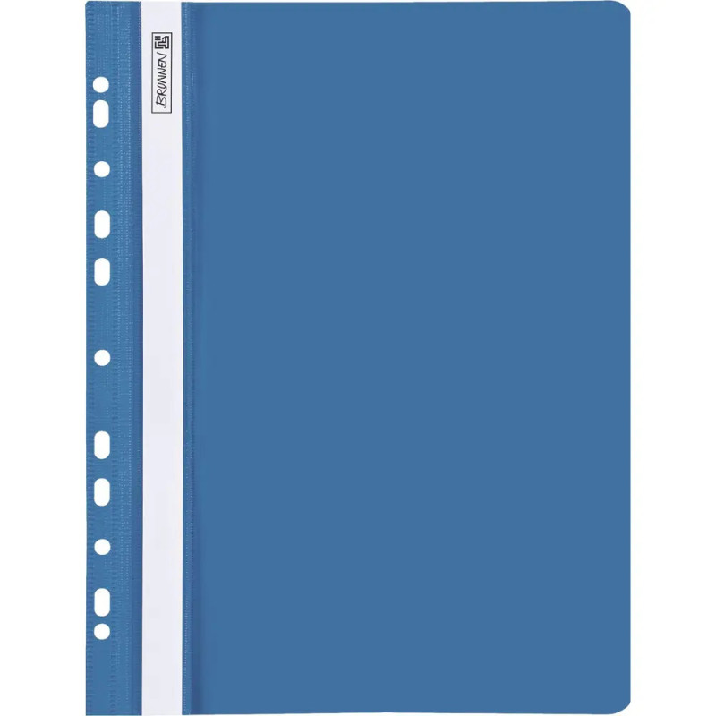 BRUNNEN 102015230  Schnellhefter mit Lochung PVC  OFFICE TO GO  blau