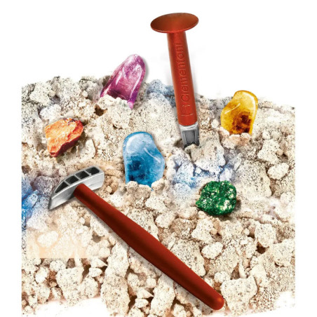 Clementoni Galileo Ausgrabungsset -Steine und Mineralien