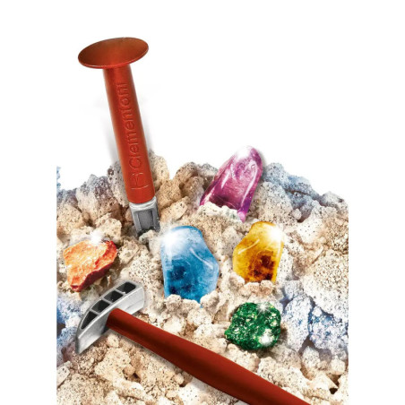 Clementoni Galileo Ausgrabungsset -Steine und Mineralien