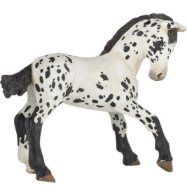 Papo 51540 Appaloosa Fohlen schwarz