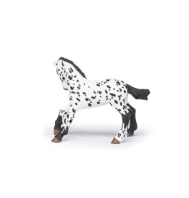 Papo 51540 Appaloosa Fohlen schwarz