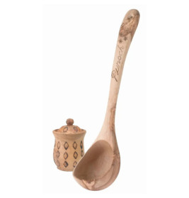 PEBARO Bastelset Brandmalerei Brandmal-Geschenk-Set inkl. Holz