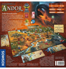 Kosmos Die Legenden von Andor Kennerspiel des Jahres 2013