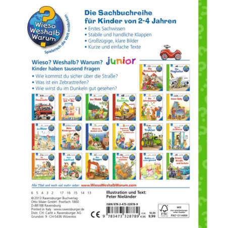 Ravensburger 32878 Wieso? Weshalb? Warum? junior, Band 48: Ampel, Straße und Verkehr WWW-junior (ab