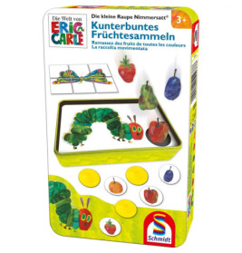 Schmidt Spiele Die kleine Raupe Nimmersatt, Kunterbuntes Früchtesammeln