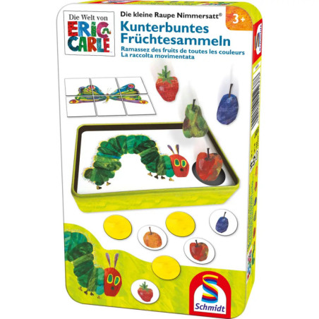 Schmidt Spiele Die kleine Raupe Nimmersatt, Kunterbuntes Früchtesammeln