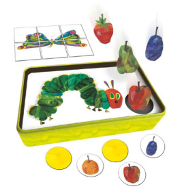 Schmidt Spiele Die kleine Raupe Nimmersatt, Kunterbuntes Früchtesammeln
