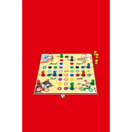 Schmidt Spiele Mensch ärgere dich nicht Kids Mitbrinspiel in der Metalldose