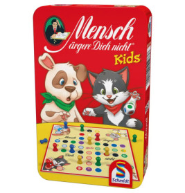 Schmidt Spiele Mensch ärgere dich nicht Kids Mitbrinspiel in der Metalldose
