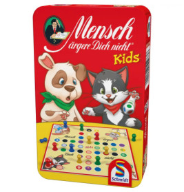 Schmidt Spiele Mensch ärgere dich nicht Kids Mitbrinspiel in der Metalldose