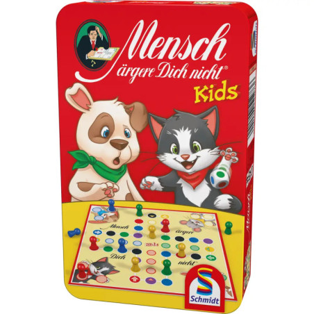 Schmidt Spiele Mensch ärgere dich nicht Kids Mitbrinspiel in der Metalldose Schmidt Spiele Mensch ärgere dich nicht Kids Mitbrinspiel in der Metalldose