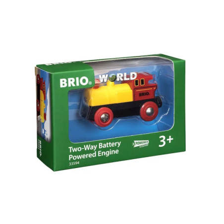 Ravenburger 63359400 BRIO Gelbe Batterielok RW Battery Function