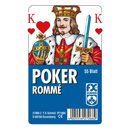 Ravenburger 27068 Poker FXS Traditionelle Spielkarten
