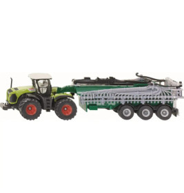 SIKU 1827 Claas Xerion mit Fasswagen 1:87